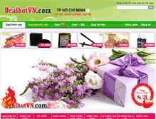 Tablet Screenshot of dealhotvn.com